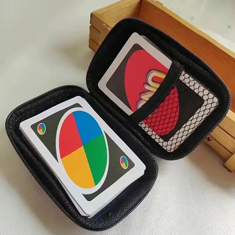 Board Game Uno - 1 stks Zwart UNO Opslag Kaartspellen