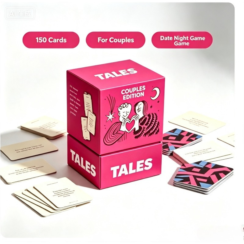 Board Game Quiz - TALES Couples Edition 150 stuks gesprekkaarten
