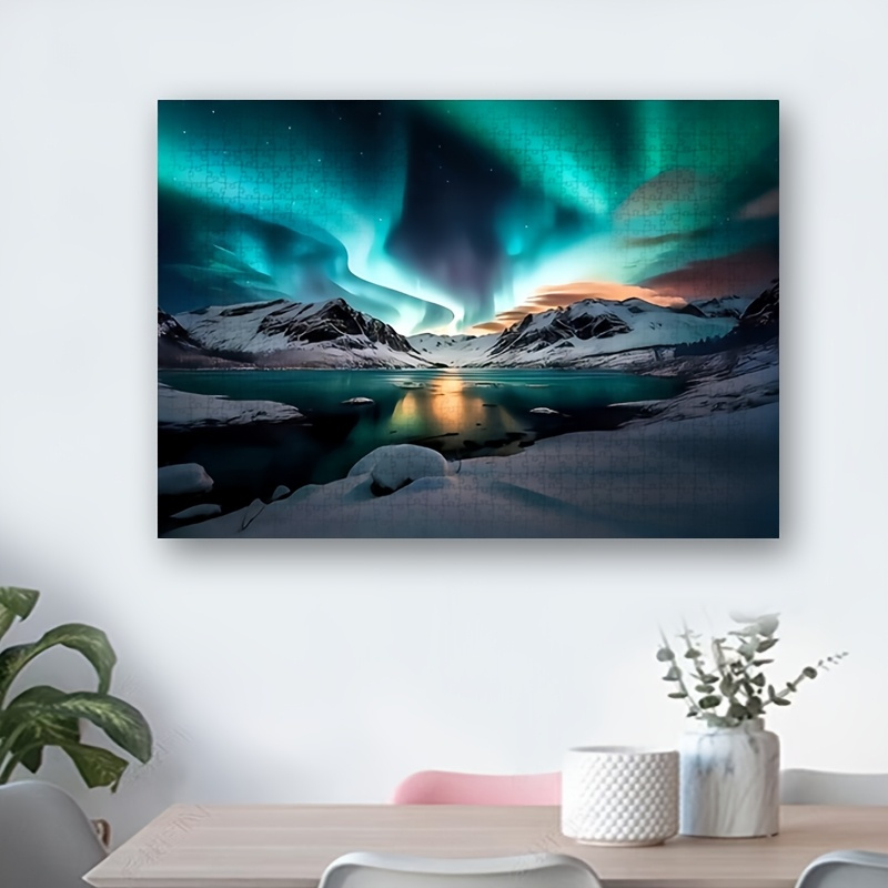 Jigsaw Puzzle Adult - 1000 stuks Northern Lights Aurora Borealis