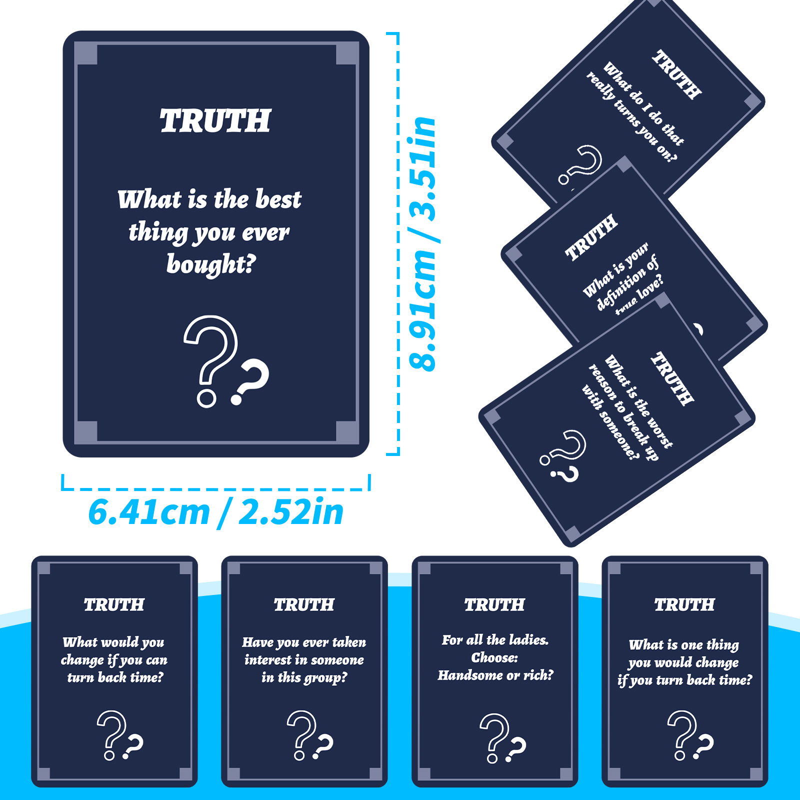50 stuks partyspelkaarten voor - Board Game Quiz recensie en prijs