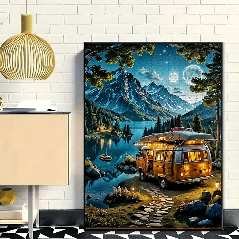 1000 stuks grote puzzel - vint - Jigsaw Puzzle Adult recensie en prijs