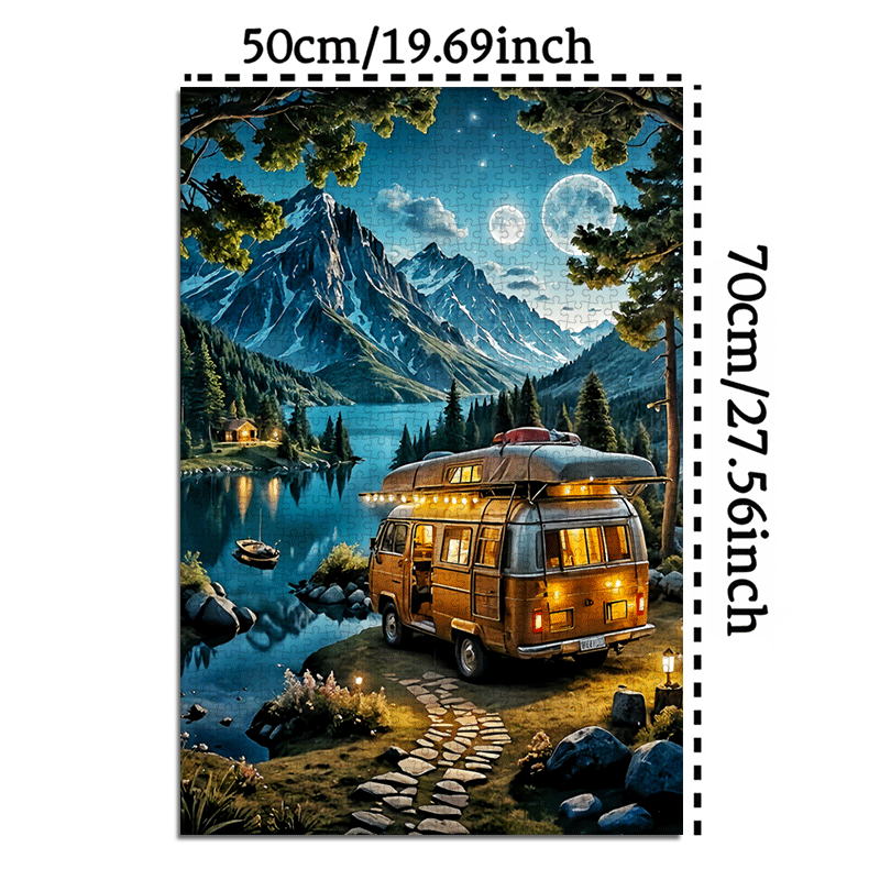 1000 stuks grote puzzel - vint - Jigsaw Puzzle Adult recensie en prijs