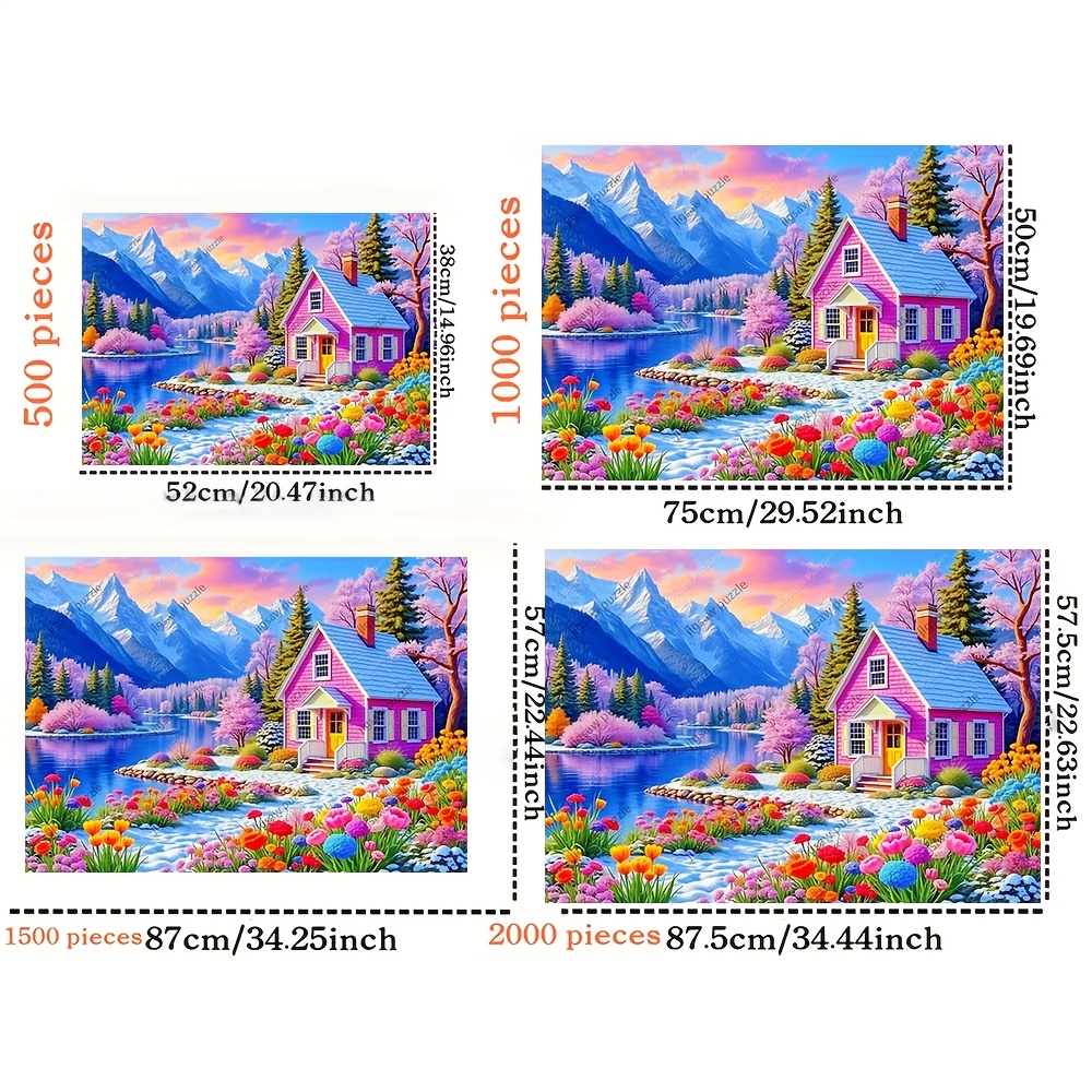 2000/1500/1000/500 stuks houte - Jigsaw Puzzle Adult recensie en prijs