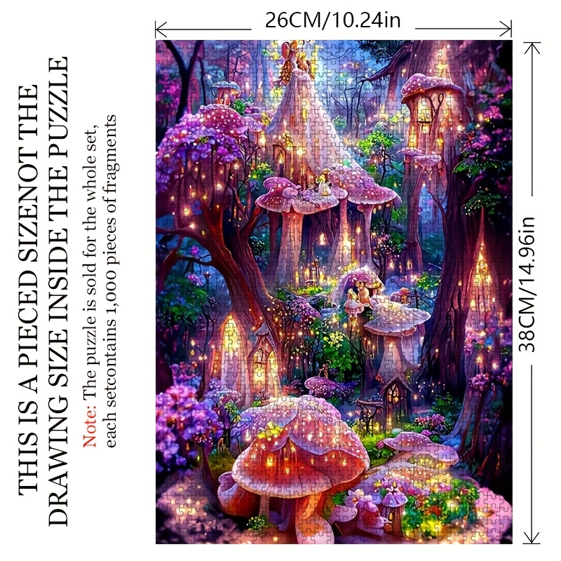 1000 stuks betoverde bospuzzel - Jigsaw Puzzle Adult recensie en prijs