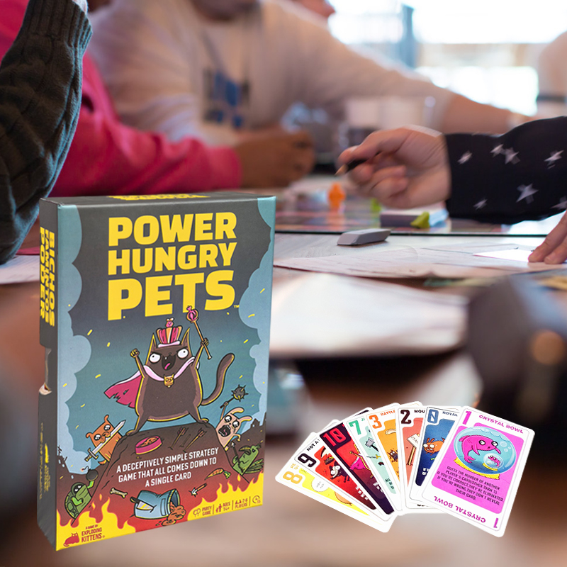 Power Hungry Pets Kaartspel Bo - Board Game Quiz recensie en prijs