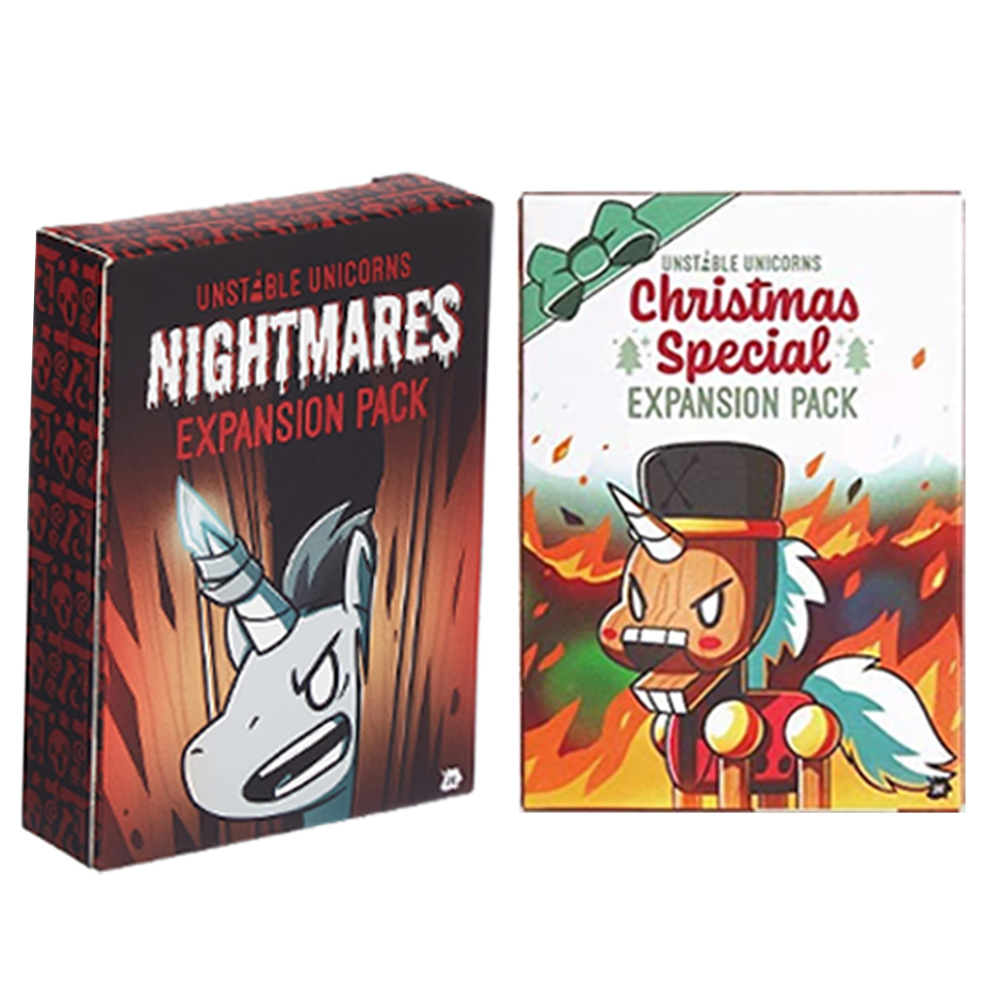 Nieuwe Eenhoorns Kerst Special - Board Game Exploding Kittens recensie en prijs