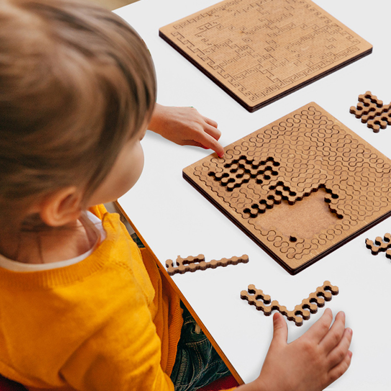 Onmogelijke houten puzzel IQ-p - Jigsaw Puzzle Adult recensie en prijs