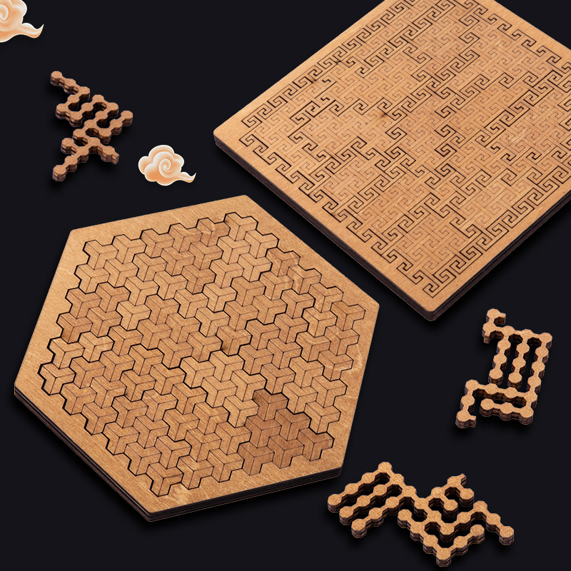 Onmogelijke houten puzzel IQ-p - Jigsaw Puzzle Adult recensie en prijs