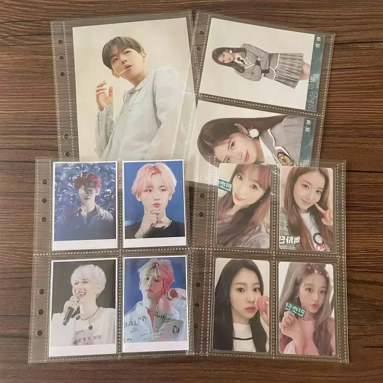 1-4 Grid Transparante Fotokaar - Card Sleeves Protector recensie en prijs
