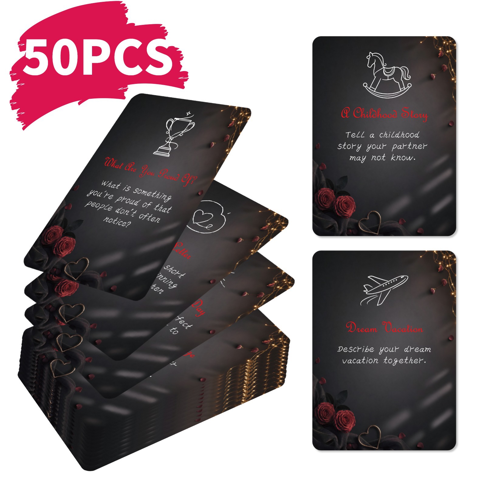 50 stuks romantische uitdaging - Board Game Quiz recensie en prijs