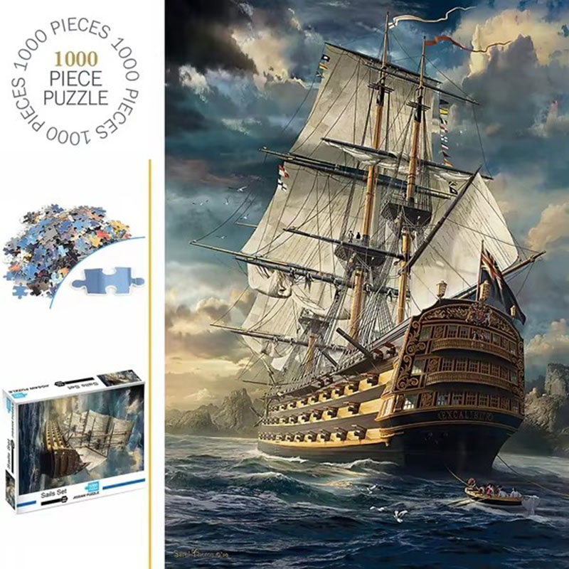Zeils-Set legpuzzel 1000-delig - Jigsaw Puzzle Adult recensie en prijs