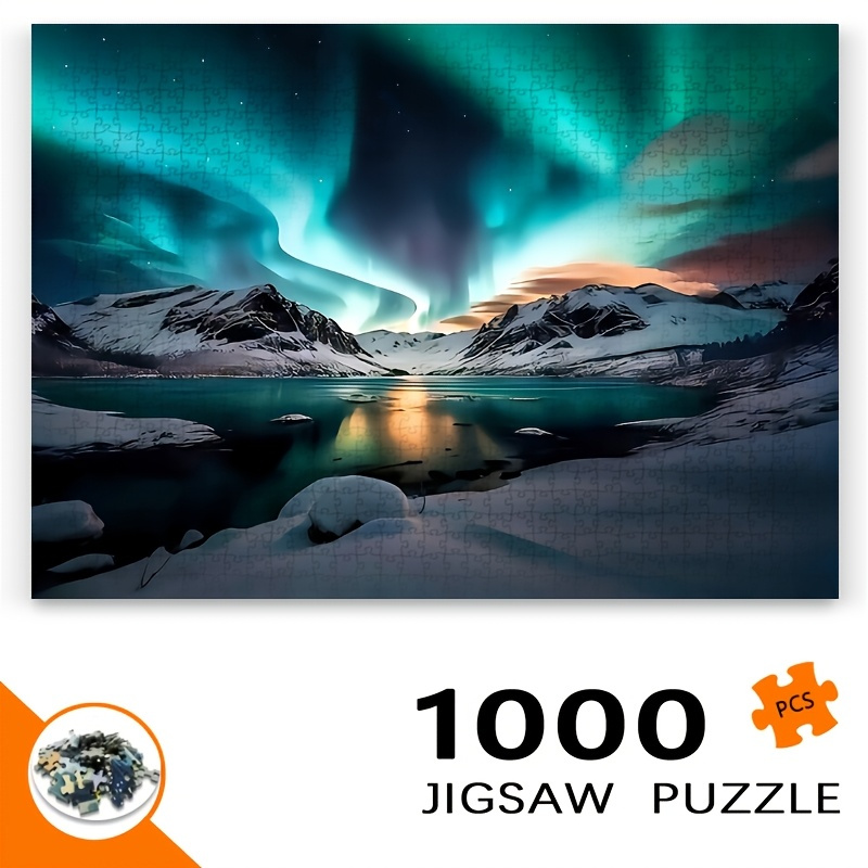 1000 stuks Northern Lights Aur - Jigsaw Puzzle Adult recensie en prijs