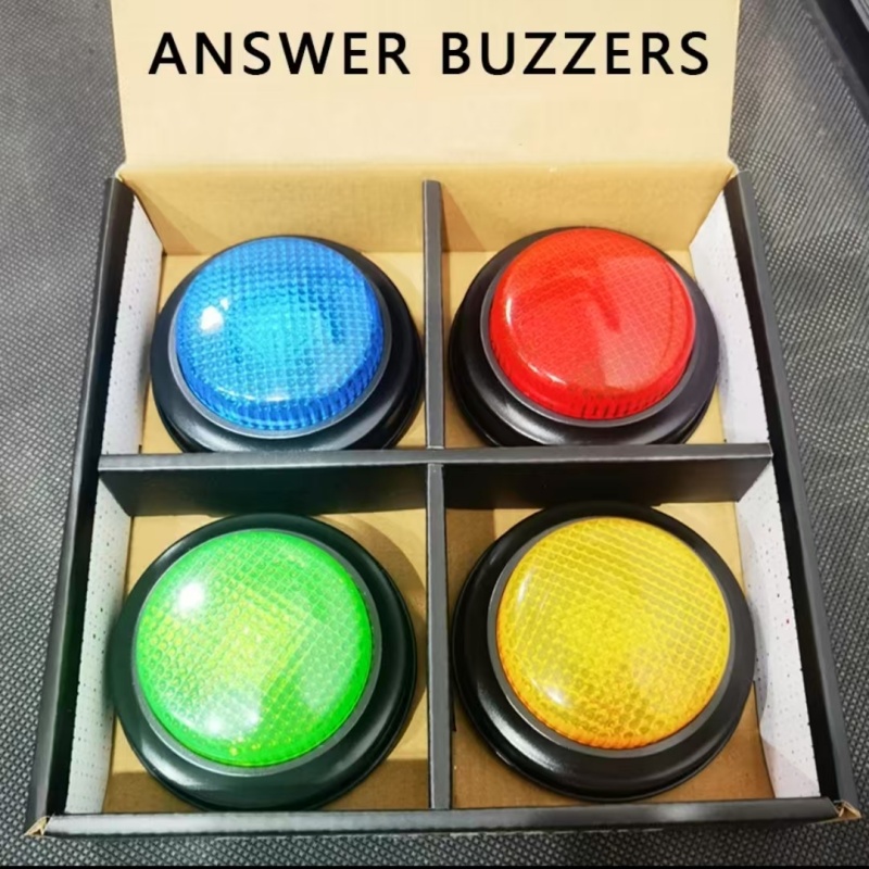 Elektronische Quiz Buzzer 4-de - Board Game Quiz recensie en prijs